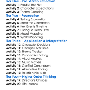 Snow Angels 2007 Worksheet Activity Booklet