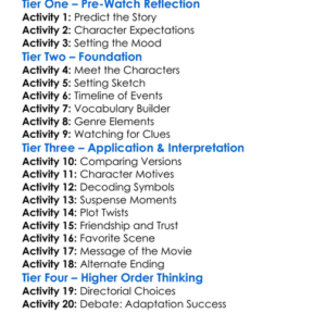 Snow White A Deadly Summer 2012 Worksheet Activity Booklet