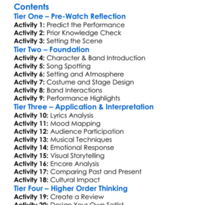 Soft Cell Say Hello Wave Goodbye 2019 Worksheet Activity Booklet