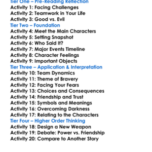 Soul Eater Worksheet Activity Booklet