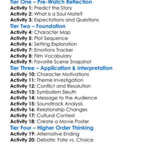 Soul Mates 2023 Worksheet Activity Booklet