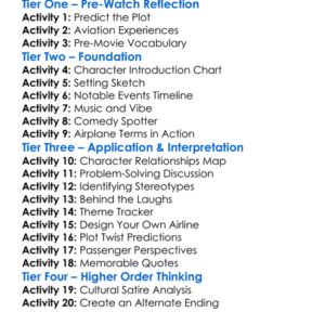 Soul Plane 2004 Worksheet Activity Booklet