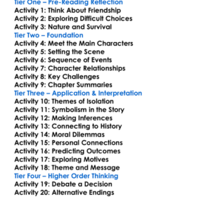 South Of The Circle James Meek Worksheet Activity Booklet