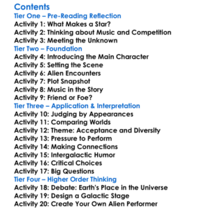 Space Opera Catherynne M Valente Worksheet Activity Booklet