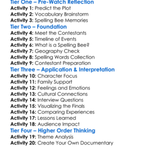 Spellbound Worksheet Activity Booklet