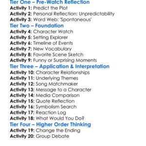 Spontaneous 2020 Worksheet Activity Booklet