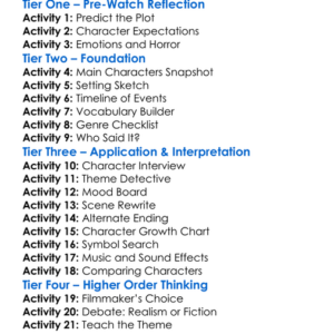 Spooked 2007 Worksheet Activity Booklet