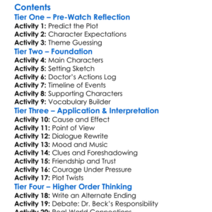 Stalked By My Doctor The Return 2016 Worksheet Activity Booklet