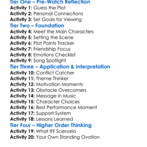 Standing Ovation 2010 Worksheet Activity Booklet