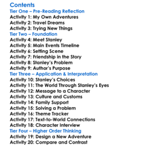 Stanleys Worldwide Adventure Jeff Brown Worksheet Activity Booklet