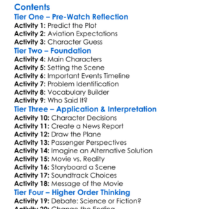 Starflight The Plane That Couldnt Land 1983 Worksheet Activity Booklet