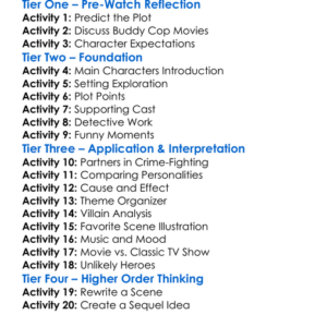 Starsky  Hutch 2004 Worksheet Activity Booklet