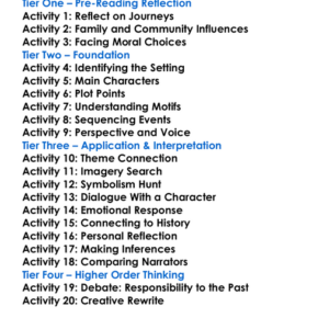 Station Island Seamus Heaney Worksheet Activity Booklet