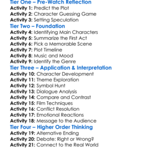 Stealing Lust 2021 Worksheet Activity Booklet