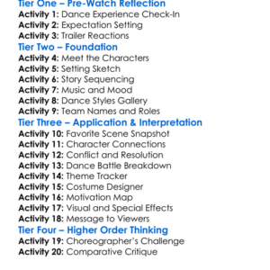 Step Up All In 2014 Worksheet Activity Booklet