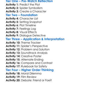 Sting 2024 Worksheet Activity Booklet