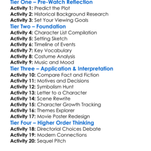 Stockholm Bloodbath 2024 Worksheet Activity Booklet