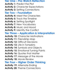 Straight Outta Tompkins 2015 Worksheet Activity Booklet