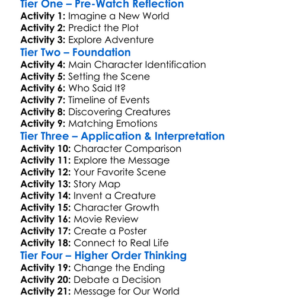 Strange World Worksheet Activity Booklet