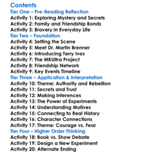 Stranger Things Suspicious Minds Gwenda Bond Worksheet Activity Booklet