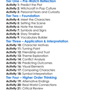 Suburban Coven 2019 Worksheet Activity Booklet