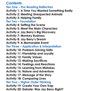 Summer Of The Monkeys Wilson Rawls Worksheet Activity Booklet