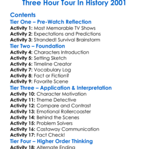 Surviving Gilligans Island The Incredibly True Story Of The Longest Three Hour Tour In History 2001 Worksheet Activity Booklet