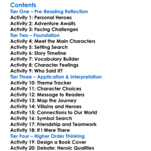 Sword Of Shannara Series Terry Brooks Worksheet Activity Booklet