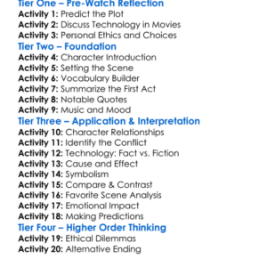 Swordfish 2001 Worksheet Activity Booklet