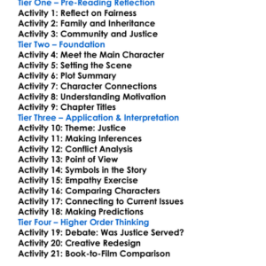 Sycamore Row John Grisham Worksheet Activity Booklet