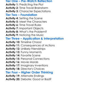 Ta Time Travelers 2017 Worksheet Activity Booklet