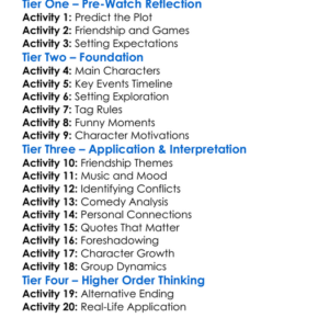 Tag 2018 Worksheet Activity Booklet