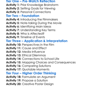 Take Your Pills 2018 Worksheet Activity Booklet