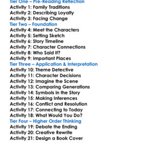 Taras Bulba Nikolai Gogol Worksheet Activity Booklet