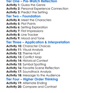 Terror On The Prairie 2022 Worksheet Activity Booklet