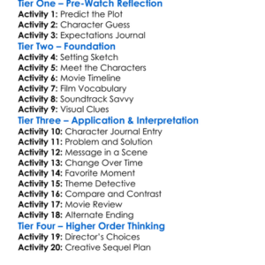 Tetro Rouge 2015 Worksheet Activity Booklet