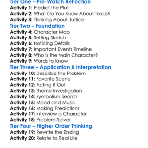 Texas Cotton 2018 Worksheet Activity Booklet