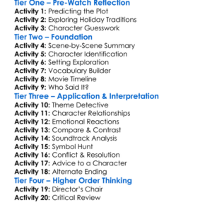 Thanksgiving 2023 Worksheet Activity Booklet