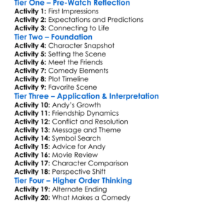 The 40 Year Old Virgin 2005 Worksheet Activity Booklet
