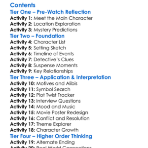 The Ainsley Mcgregor Mysteries A Case For The Winemaker 2024 Worksheet Activity Booklet