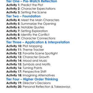 The Alto Knights 2025 Worksheet Activity Booklet