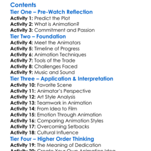 The Animators Whove Spent 40 Years On A Single Film 2021 Worksheet Activity Booklet