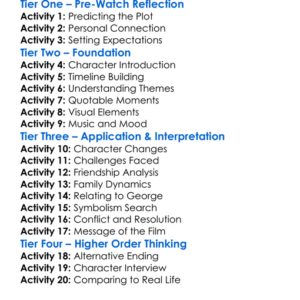 The Art Of Getting By Worksheet Activity Booklet