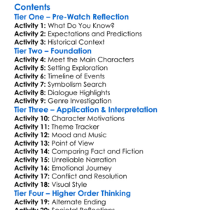 The Assassination Of Jesse James By The Coward Robert Ford 2007 Worksheet Activity Booklet
