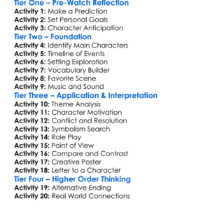 The Attempt 2020 Worksheet Activity Booklet