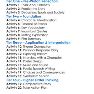 The Australian Dream 2019 Worksheet Activity Booklet