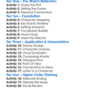 The Back Of The World 2000 Worksheet Activity Booklet