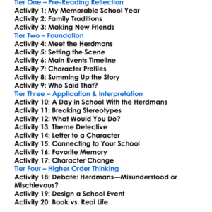 The Best School Year Ever Worksheet Activity Booklet