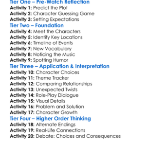 The Big Bounce 2004 Worksheet Activity Booklet