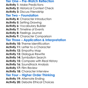 The Boy In The Striped Pyjamas 2008 Worksheet Activity Booklet